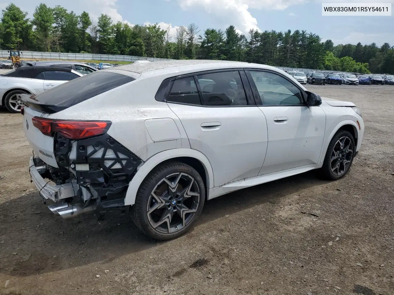 2024 BMW X2 M35I VIN: WBX83GM01R5Y54611 Lot: 62646395