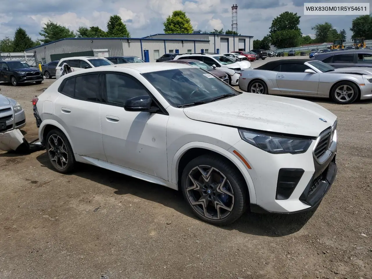 2024 BMW X2 M35I VIN: WBX83GM01R5Y54611 Lot: 62646395