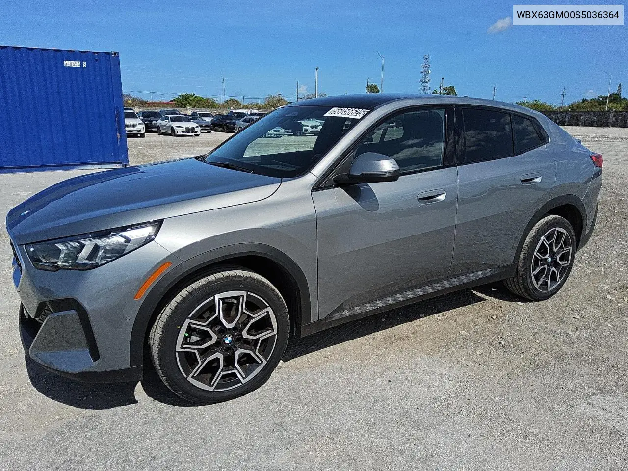 2025 BMW X2 xDrive28I VIN: WBX63GM00S5036364 Lot: 56056625