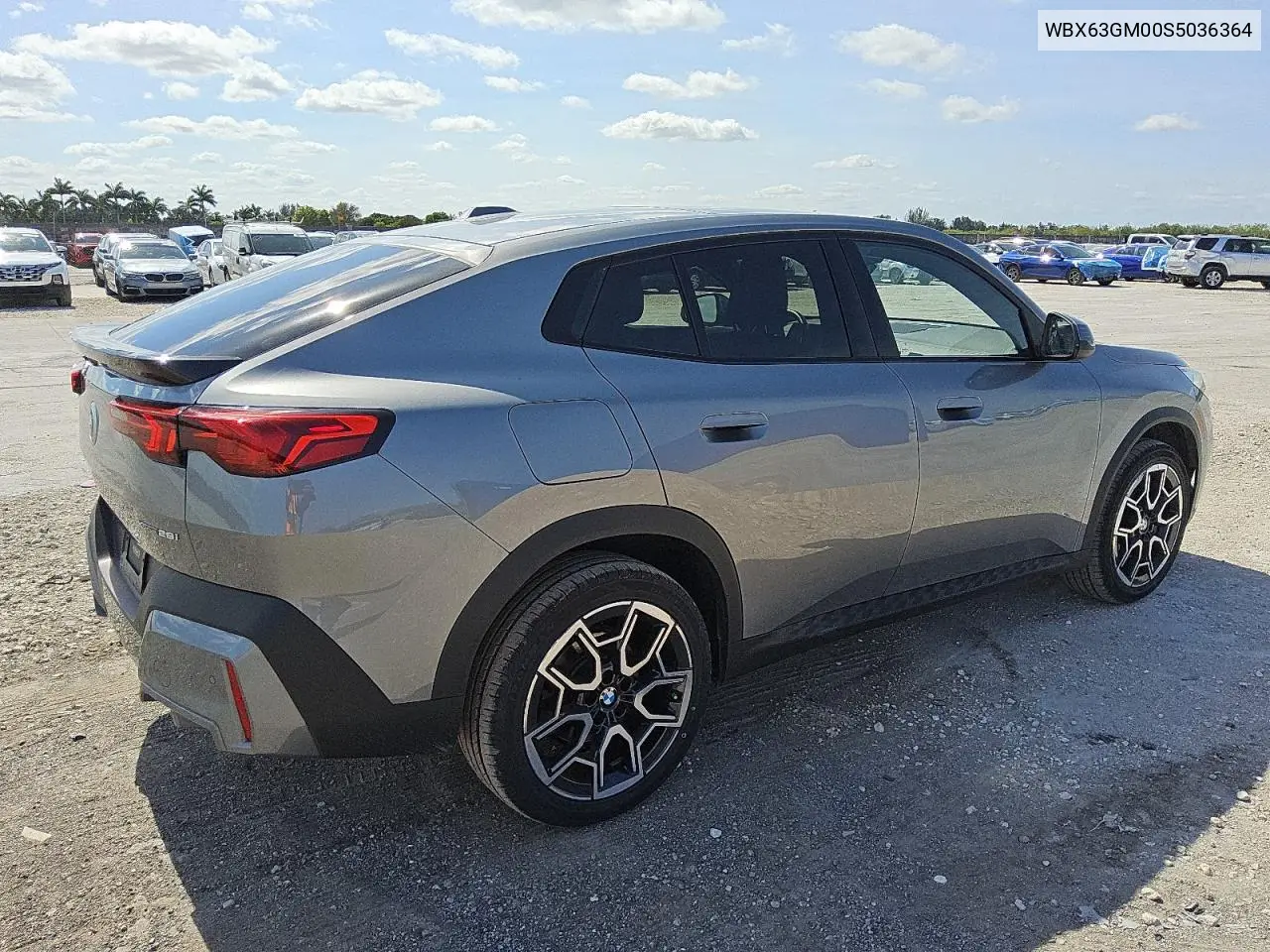 2025 BMW X2 xDrive28I VIN: WBX63GM00S5036364 Lot: 56056625