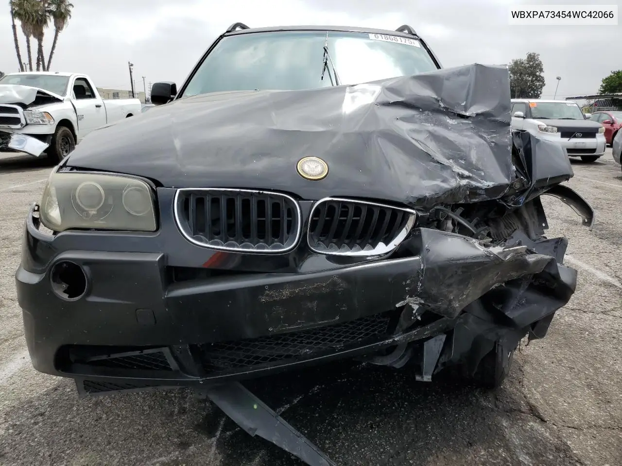 2004 BMW X3 2.5I VIN: WBXPA73454WC42066 Lot: 61868175