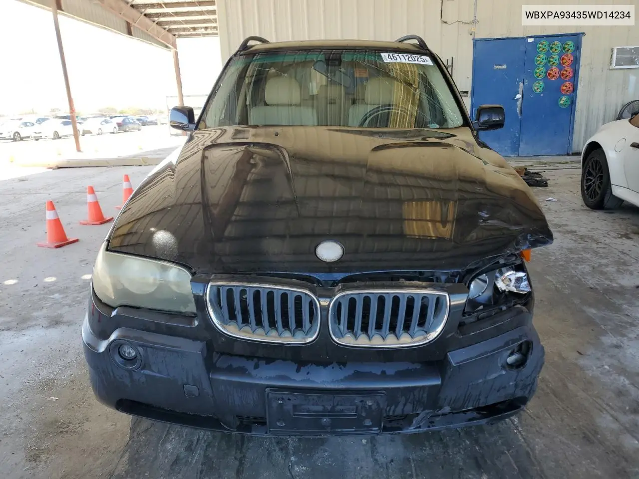 2005 BMW X3 3.0I VIN: WBXPA93435WD14234 Lot: 46112025