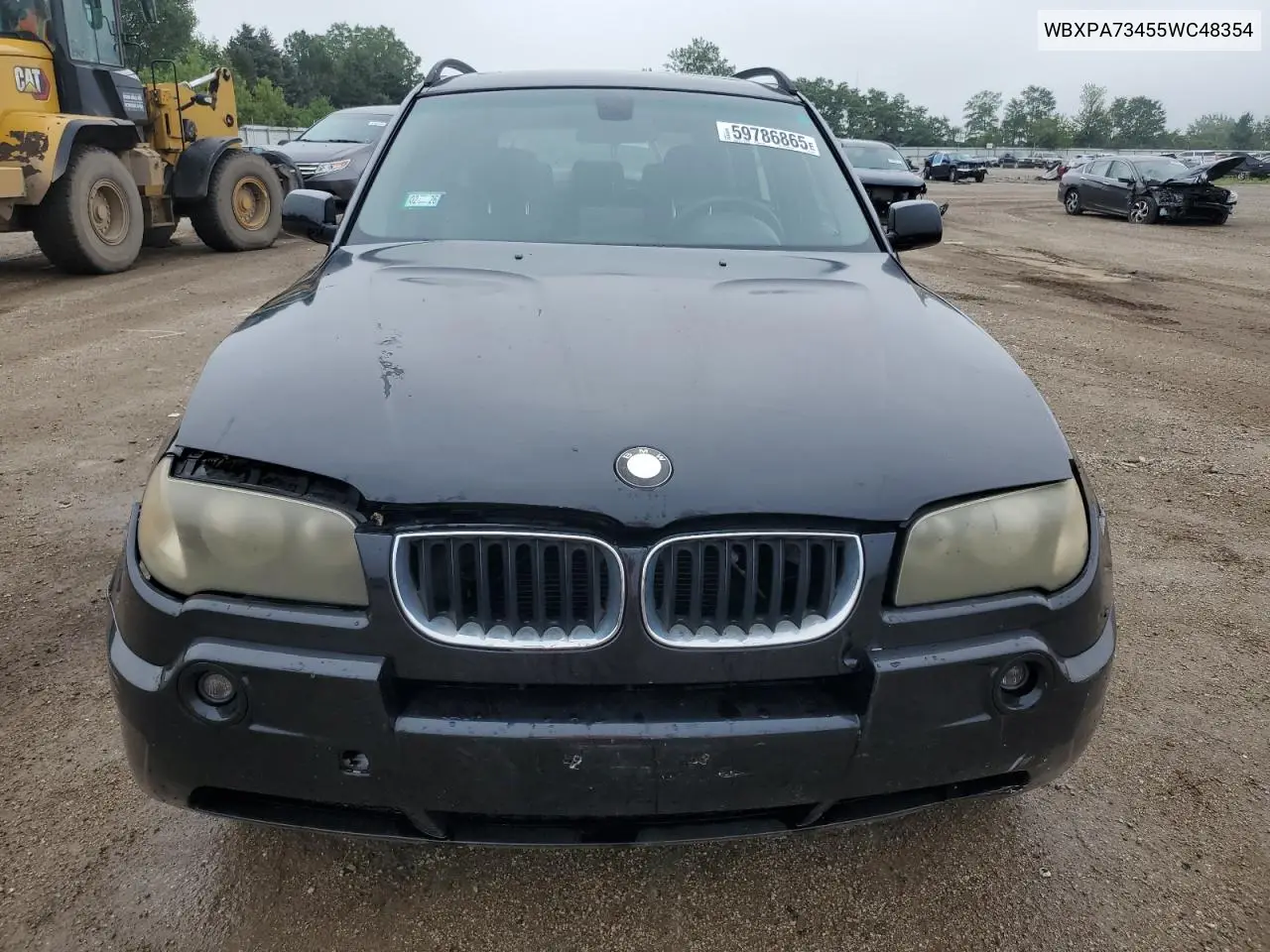2005 BMW X3 2.5I VIN: WBXPA73455WC48354 Lot: 59786865