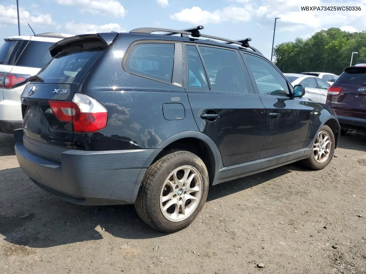 2005 BMW X3 2.5I VIN: WBXPA73425WC50336 Lot: 61437165