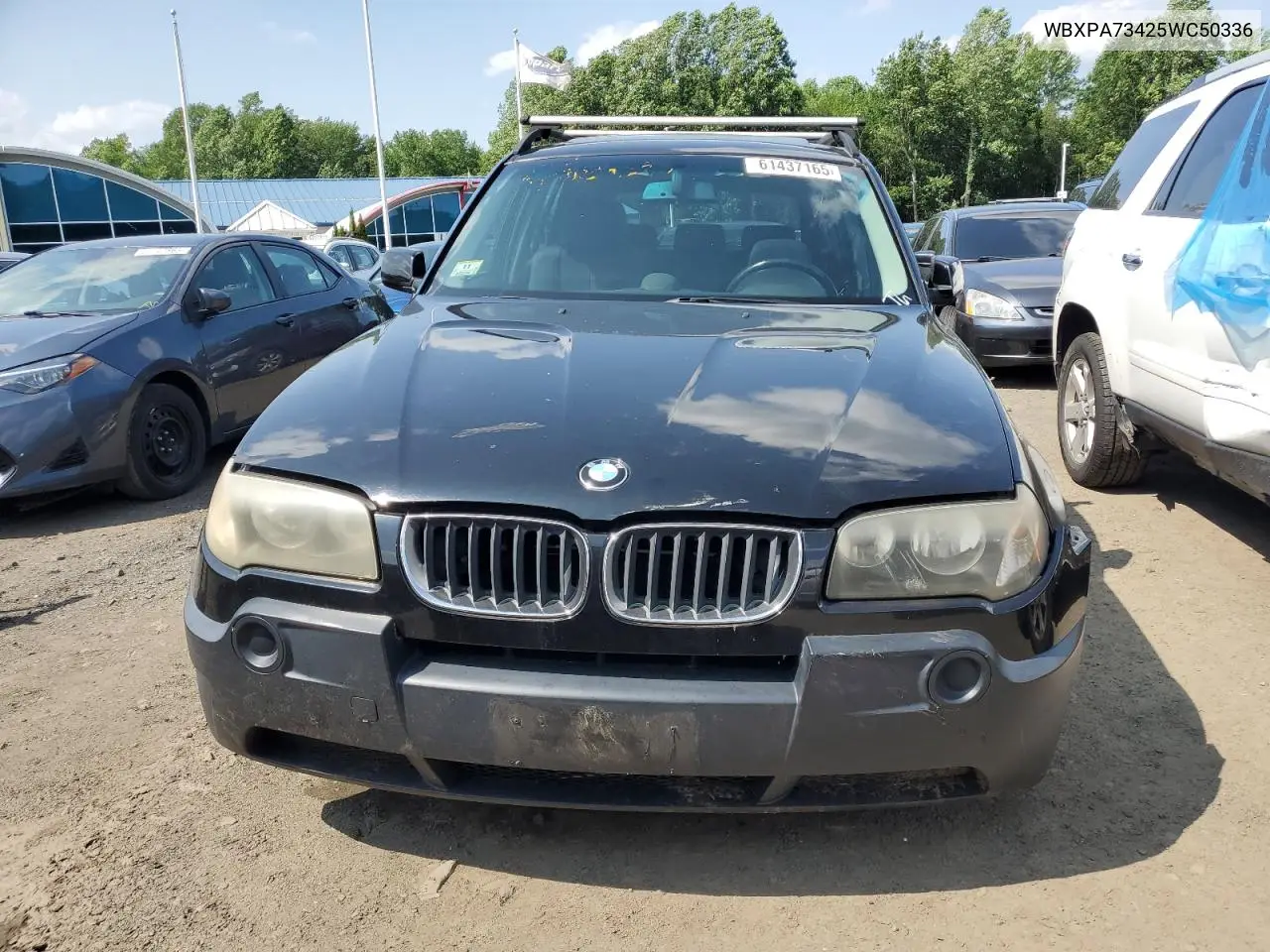 2005 BMW X3 2.5I VIN: WBXPA73425WC50336 Lot: 61437165