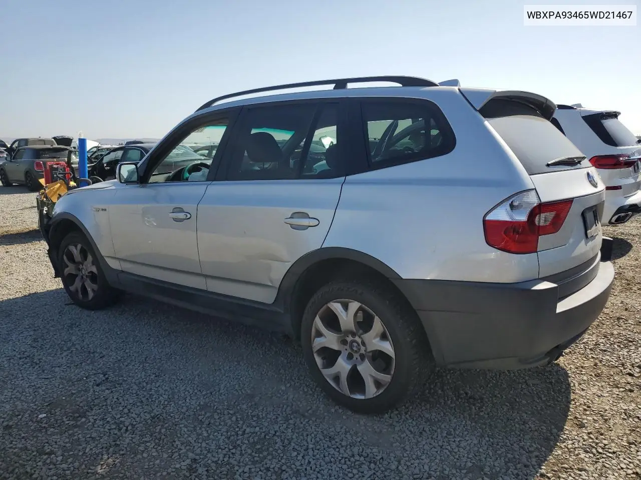 2005 BMW X3 3.0I VIN: WBXPA93465WD21467 Lot: 61440125