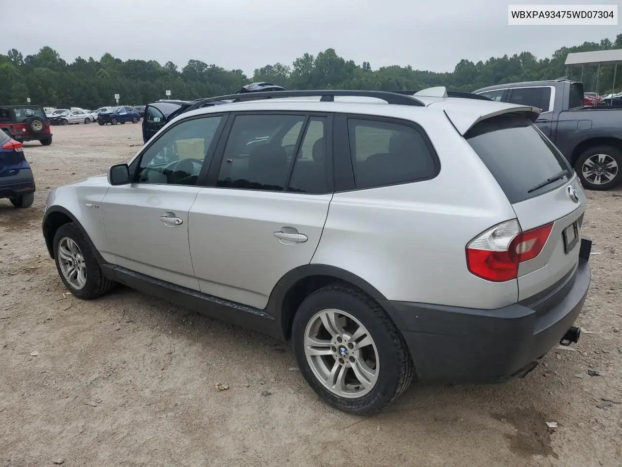 2005 BMW X3 3.0I VIN: WBXPA93475WD07304 Lot: 62657495