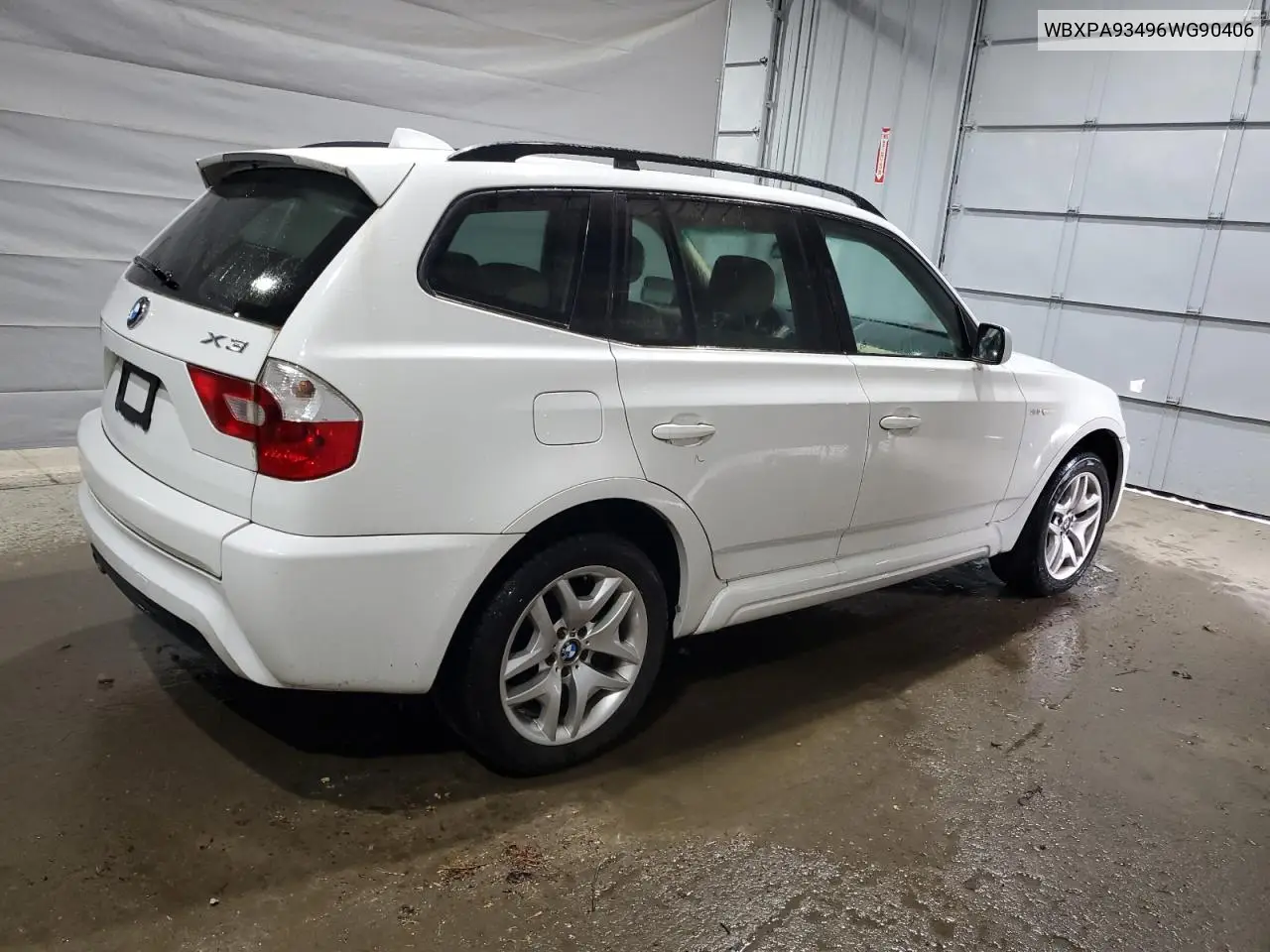 2006 BMW X3 3.0I VIN: WBXPA93496WG90406 Lot: 61174435