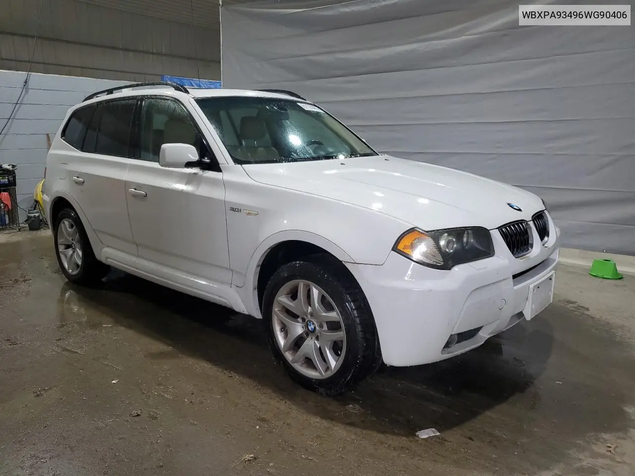 2006 BMW X3 3.0I VIN: WBXPA93496WG90406 Lot: 61174435