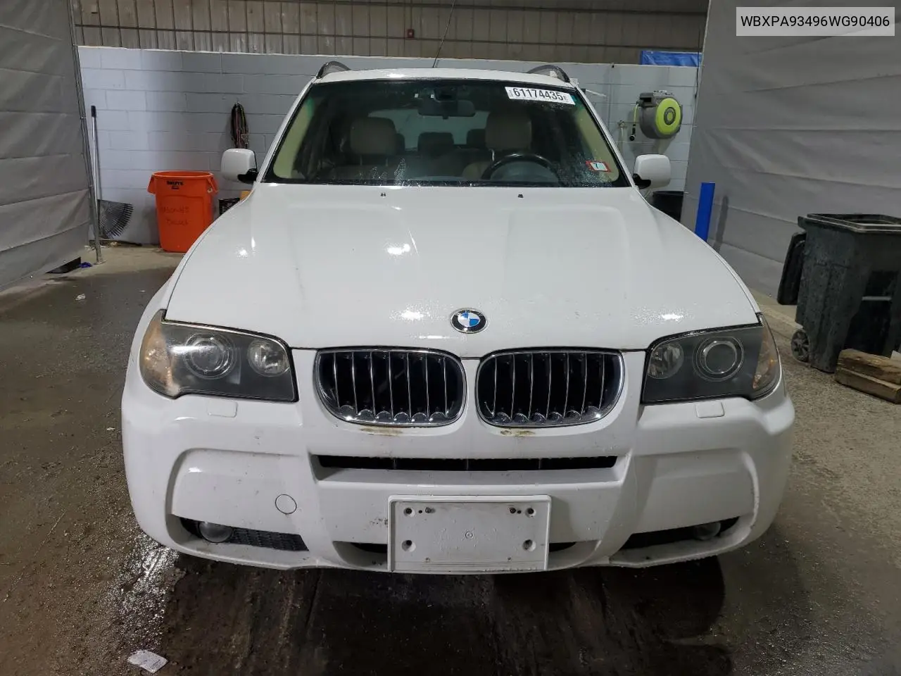 2006 BMW X3 3.0I VIN: WBXPA93496WG90406 Lot: 61174435
