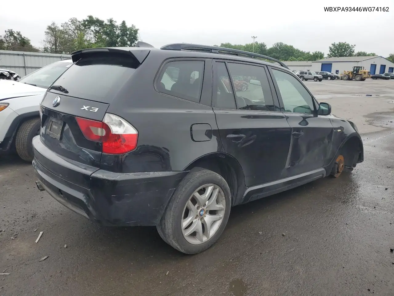 2006 BMW X3 3.0I VIN: WBXPA93446WG74162 Lot: 61207075