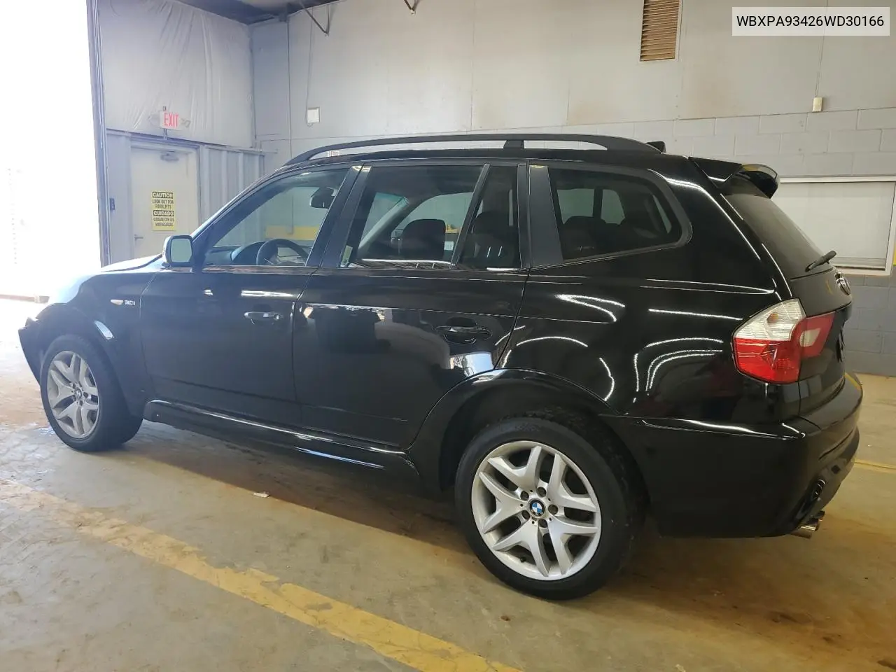 2006 BMW X3 3.0I VIN: WBXPA93426WD30166 Lot: 61364445