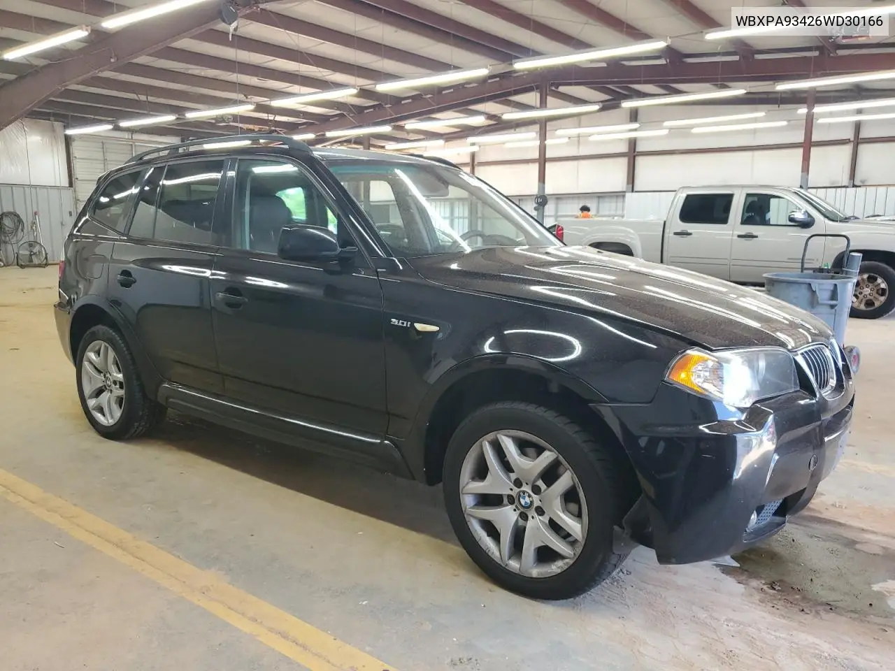 2006 BMW X3 3.0I VIN: WBXPA93426WD30166 Lot: 61364445
