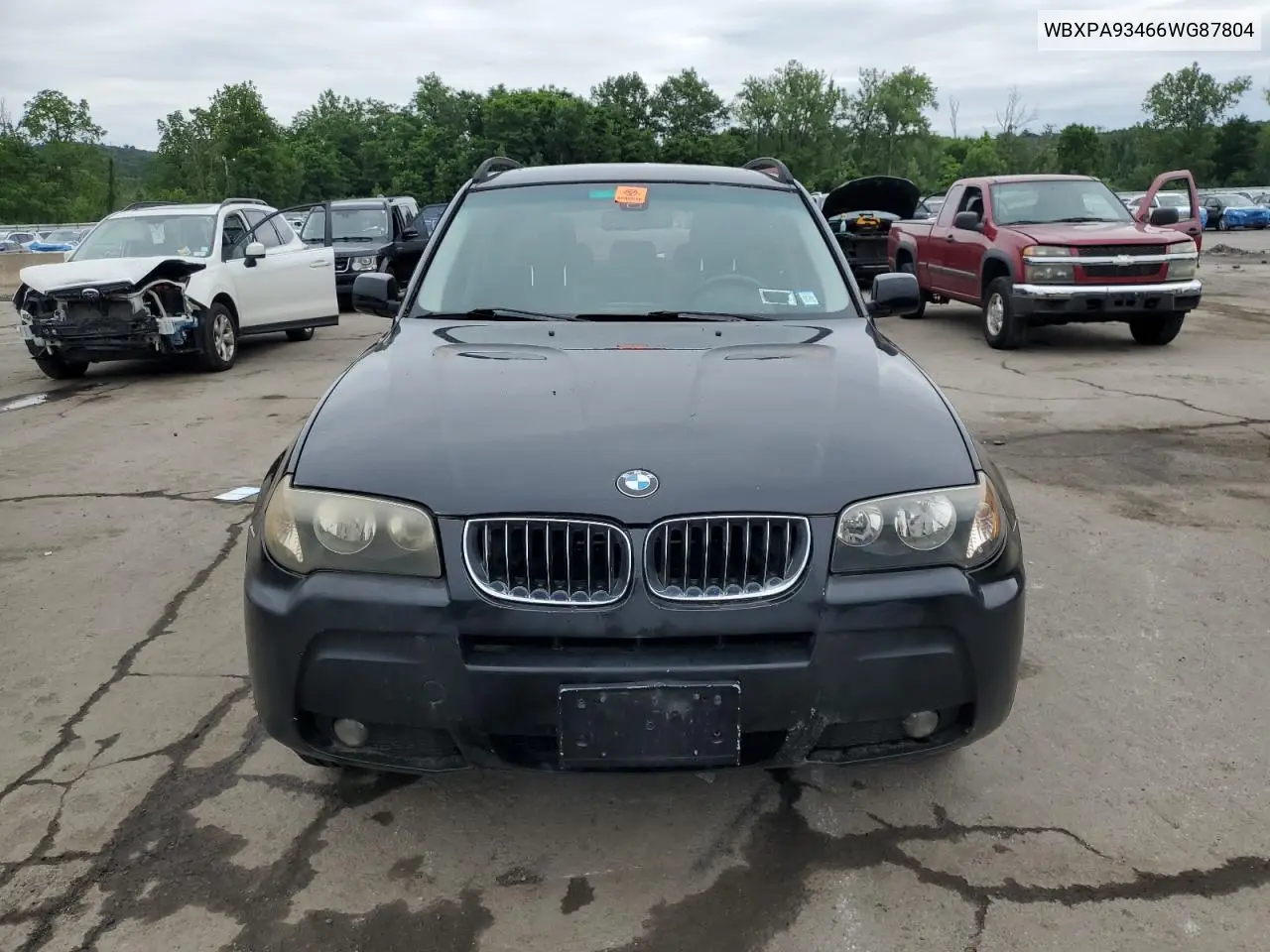 2006 BMW X3 3.0I VIN: WBXPA93466WG87804 Lot: 62576315