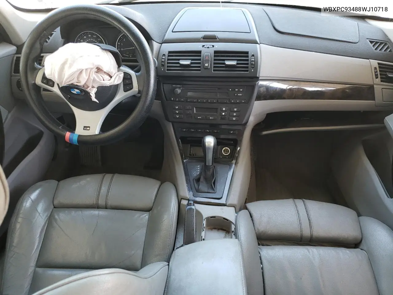 2008 BMW X3 3.0Si VIN: WBXPC93488WJ10718 Lot: 62166835