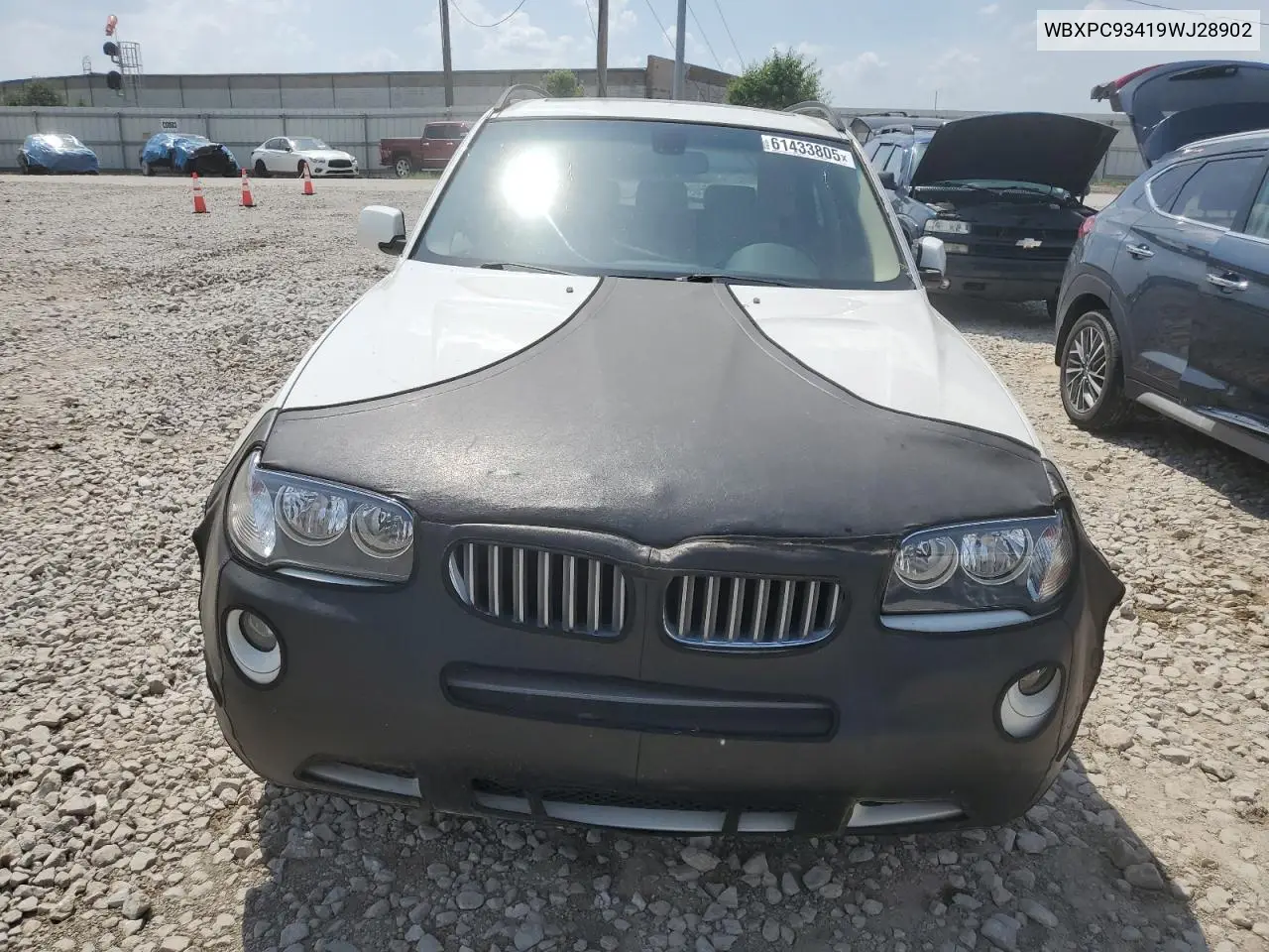 2009 BMW X3 xDrive30I VIN: WBXPC93419WJ28902 Lot: 61433805