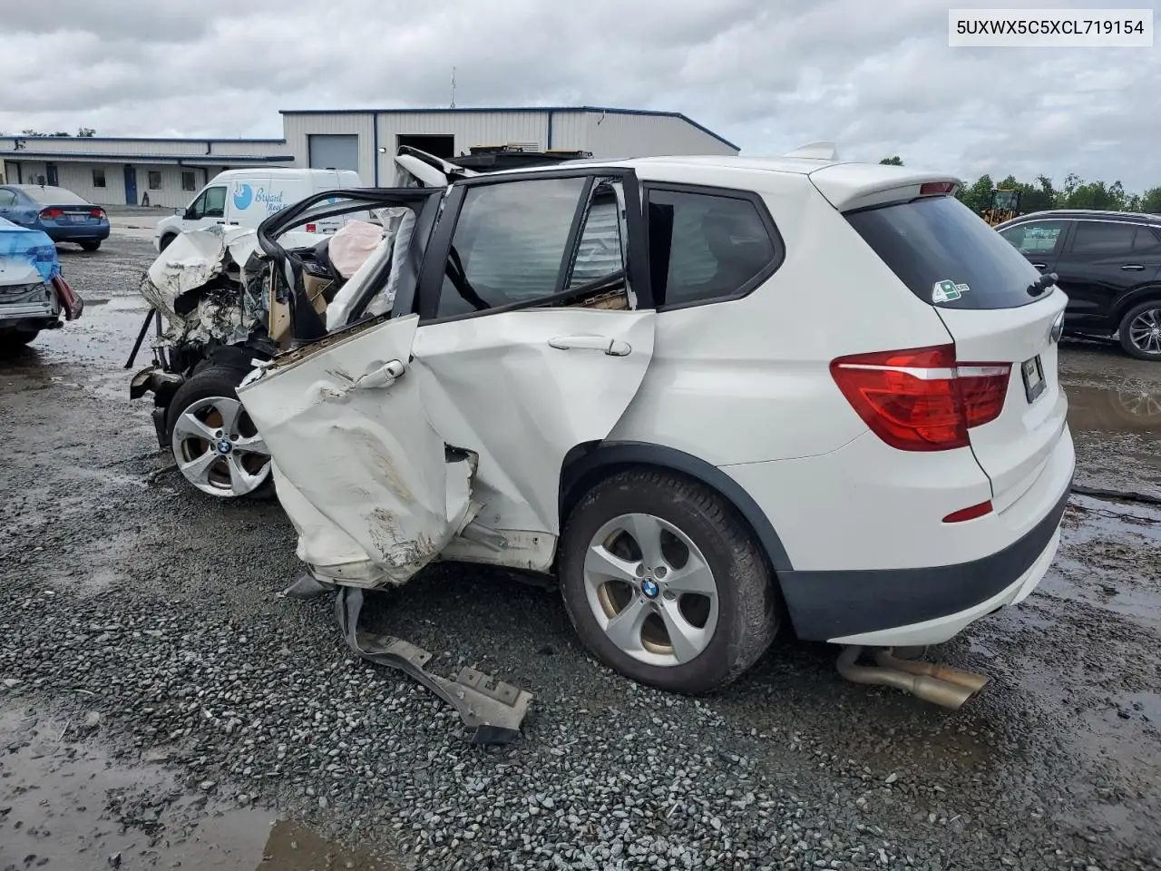 2012 BMW X3 xDrive28I VIN: 5UXWX5C5XCL719154 Lot: 60246585
