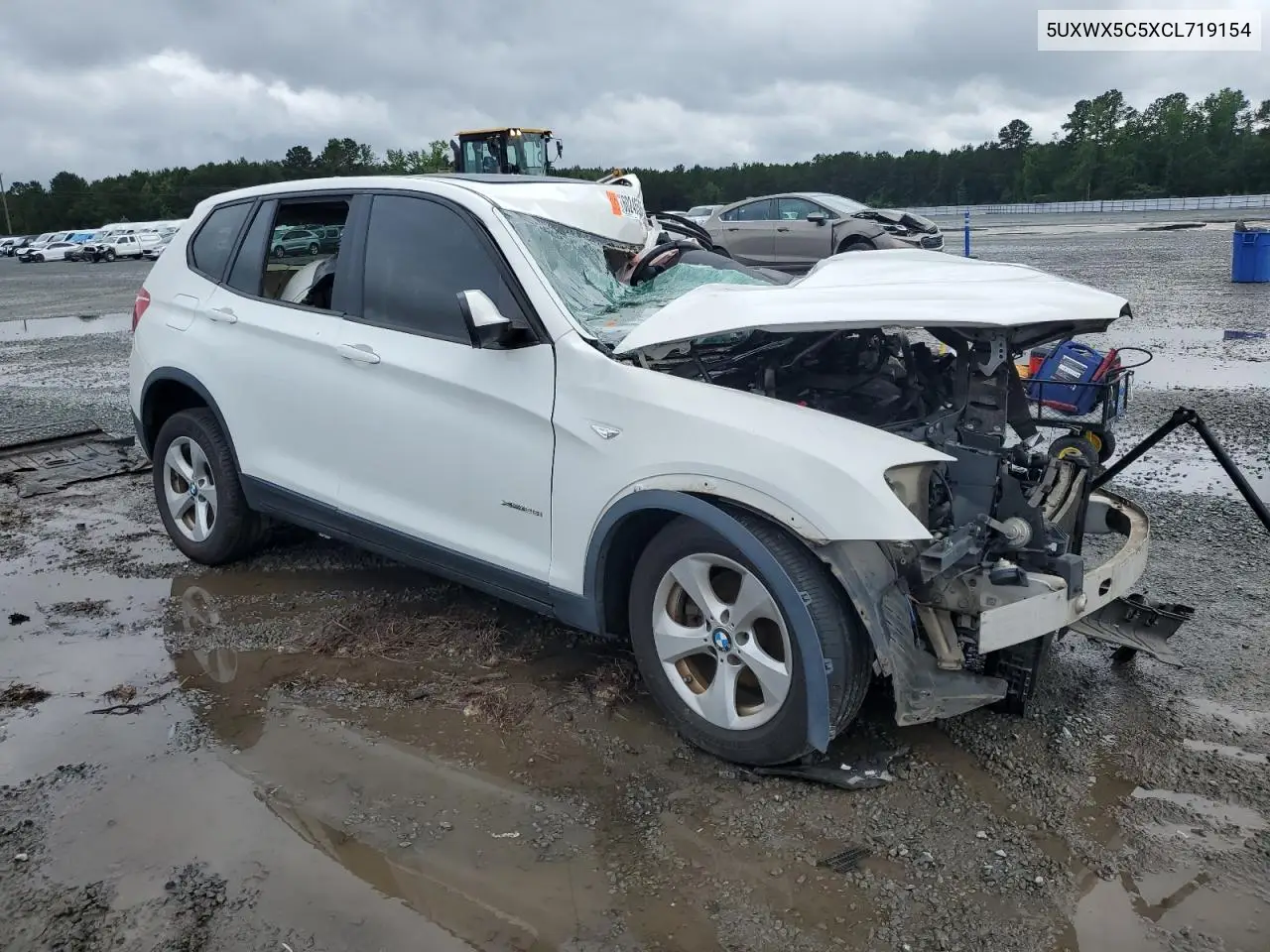 2012 BMW X3 xDrive28I VIN: 5UXWX5C5XCL719154 Lot: 60246585