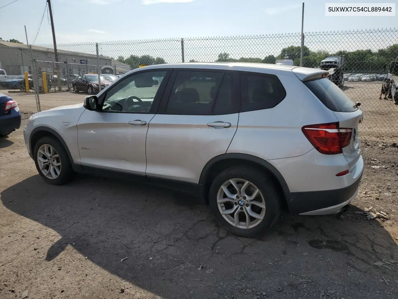 2012 BMW X3 xDrive35I VIN: 5UXWX7C54CL889442 Lot: 62878715