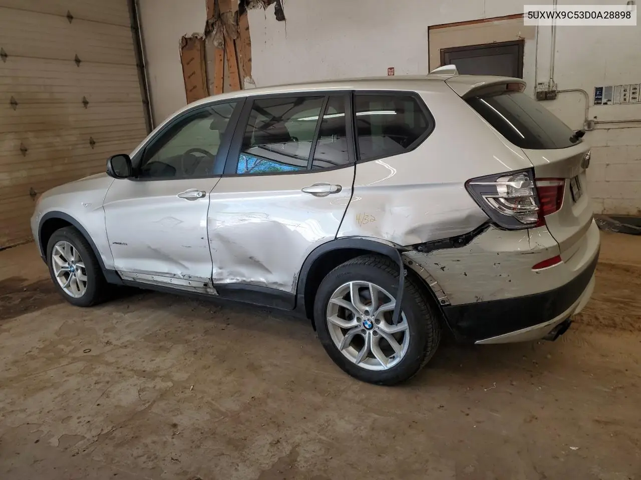 2013 BMW X3 xDrive28I VIN: 5UXWX9C53D0A28898 Lot: 56381145