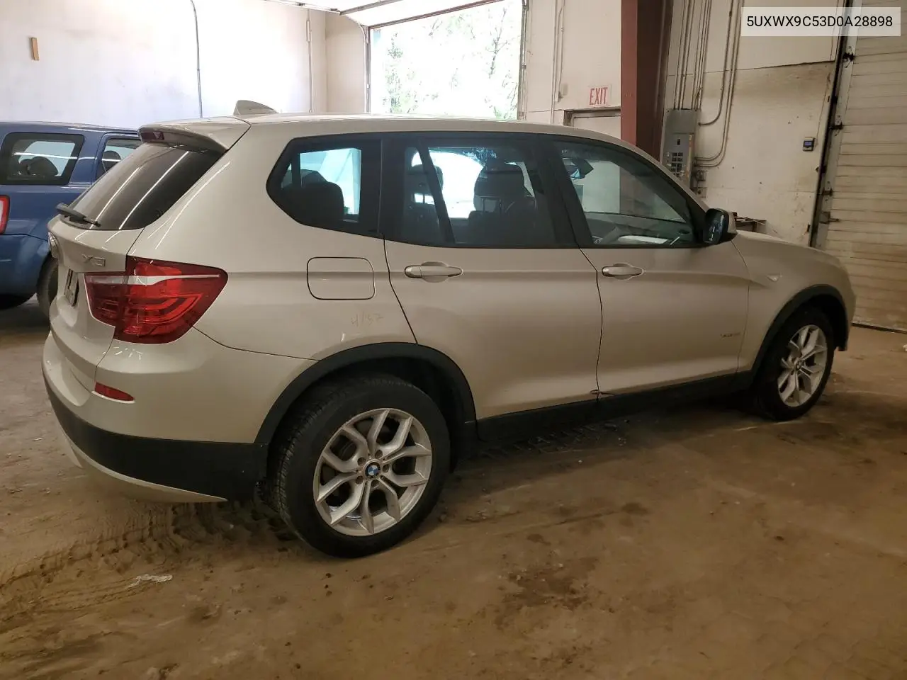 2013 BMW X3 xDrive28I VIN: 5UXWX9C53D0A28898 Lot: 56381145