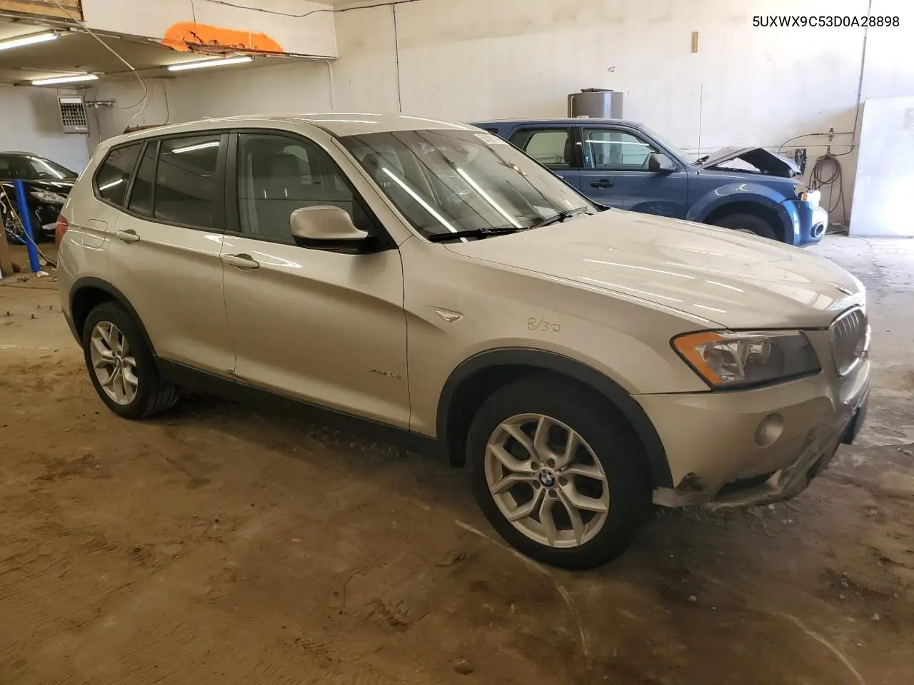 2013 BMW X3 xDrive28I VIN: 5UXWX9C53D0A28898 Lot: 56381145