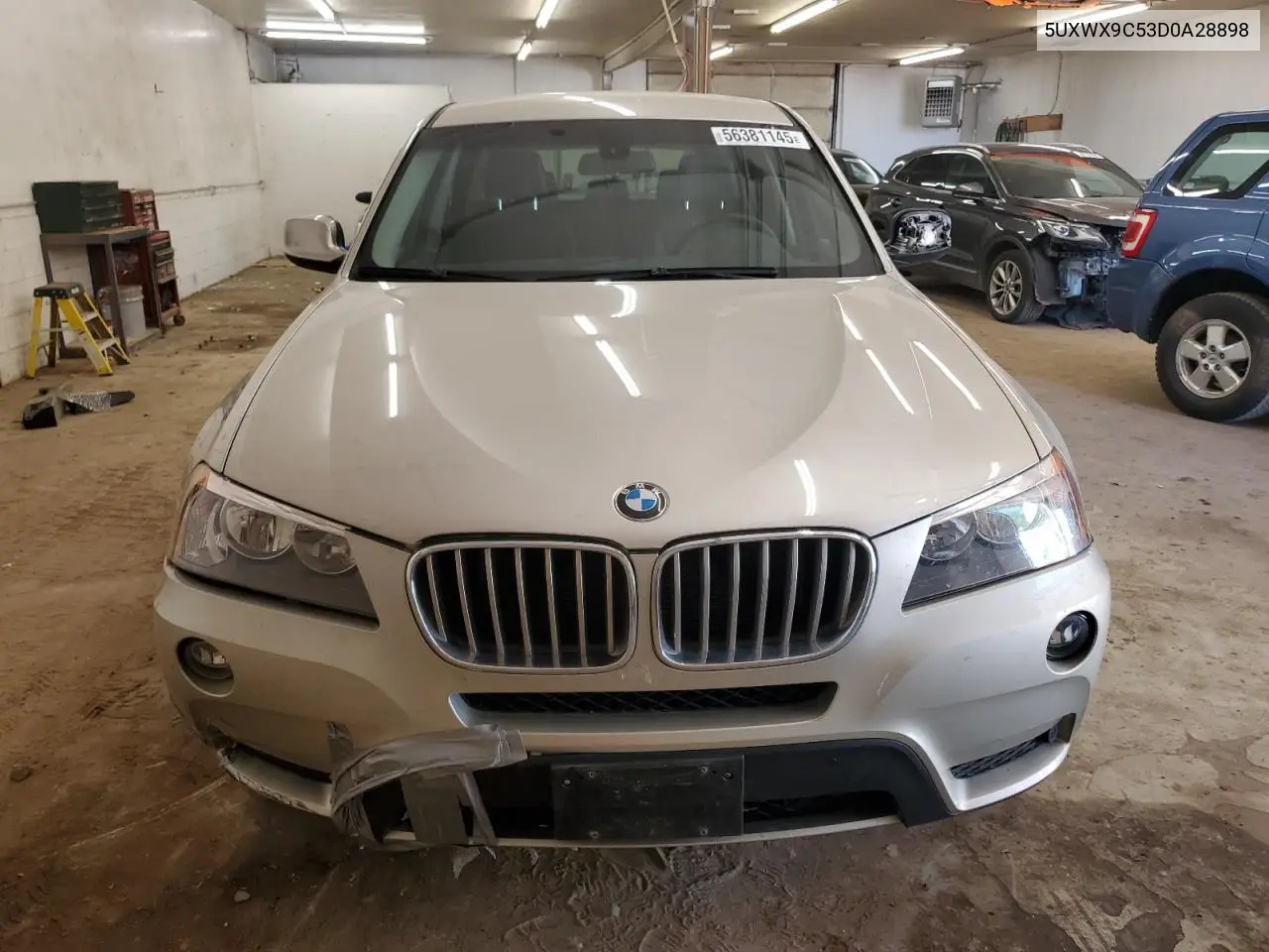 2013 BMW X3 xDrive28I VIN: 5UXWX9C53D0A28898 Lot: 56381145