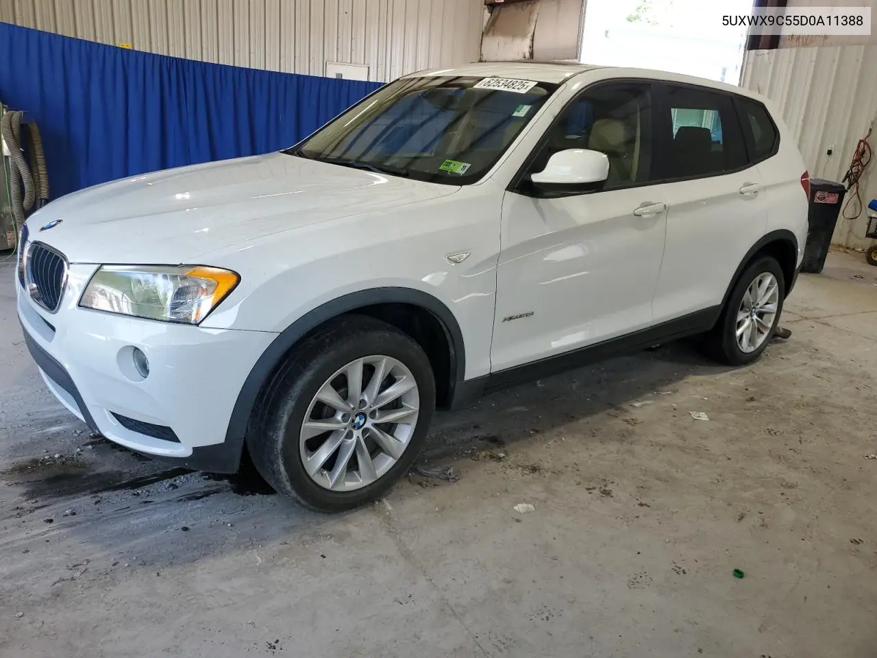 2013 BMW X3 xDrive28I VIN: 5UXWX9C55D0A11388 Lot: 62534825
