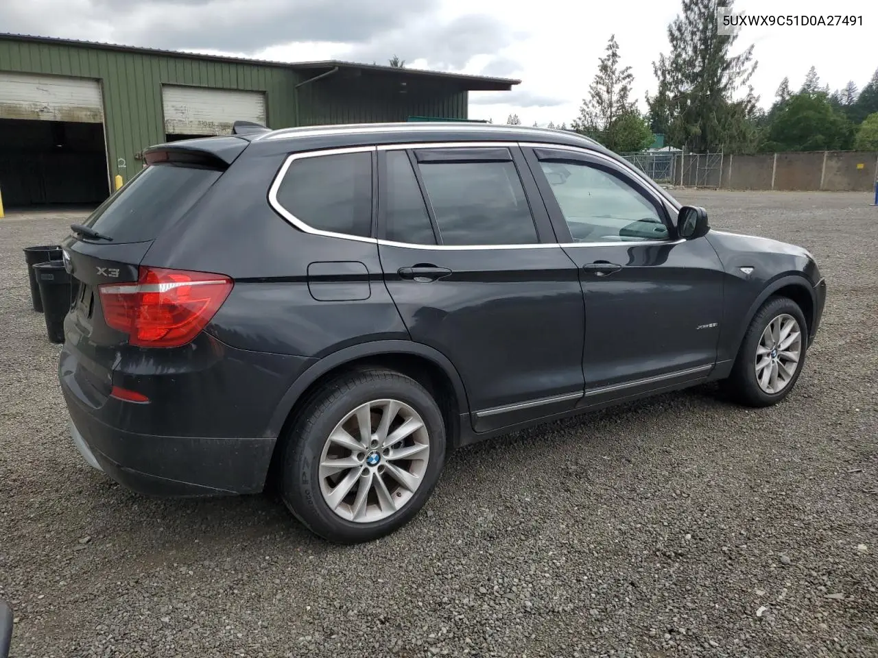 2013 BMW X3 xDrive28I VIN: 5UXWX9C51D0A27491 Lot: 62901395