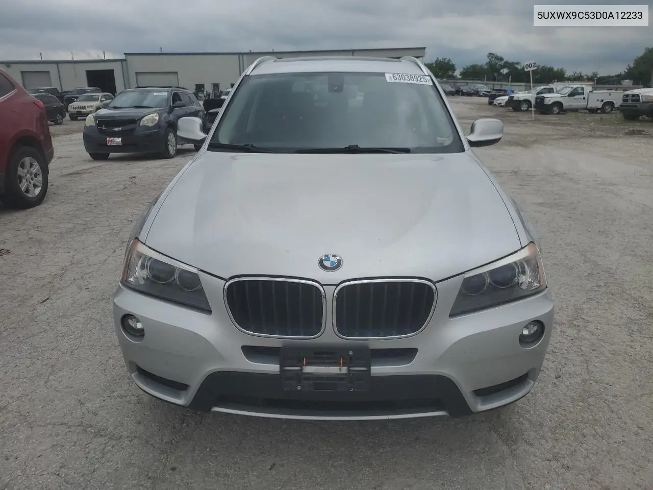 2013 BMW X3 xDrive28I VIN: 5UXWX9C53D0A12233 Lot: 63038925