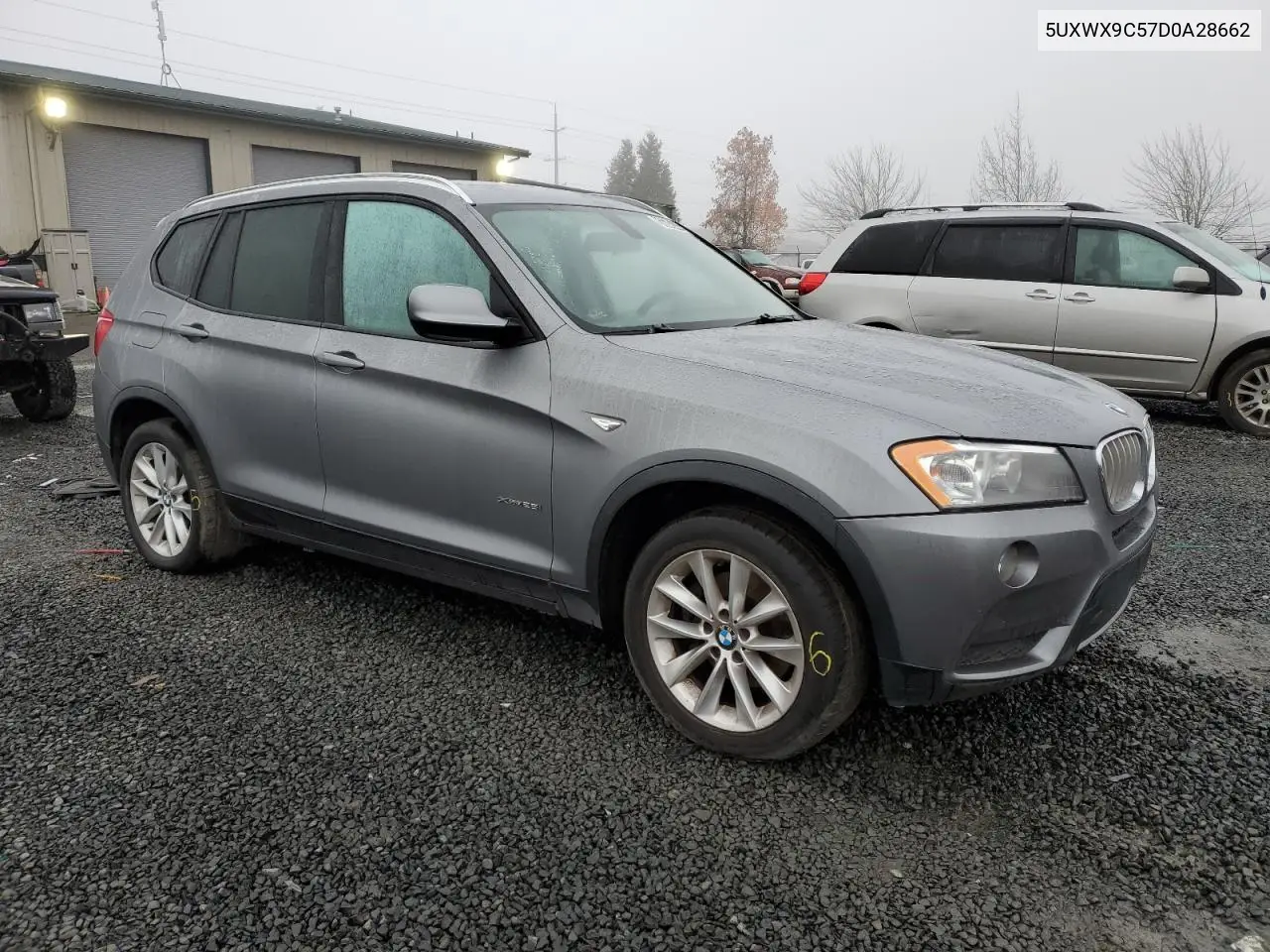 2013 BMW X3 xDrive28I VIN: 5UXWX9C57D0A28662 Lot: 86642444