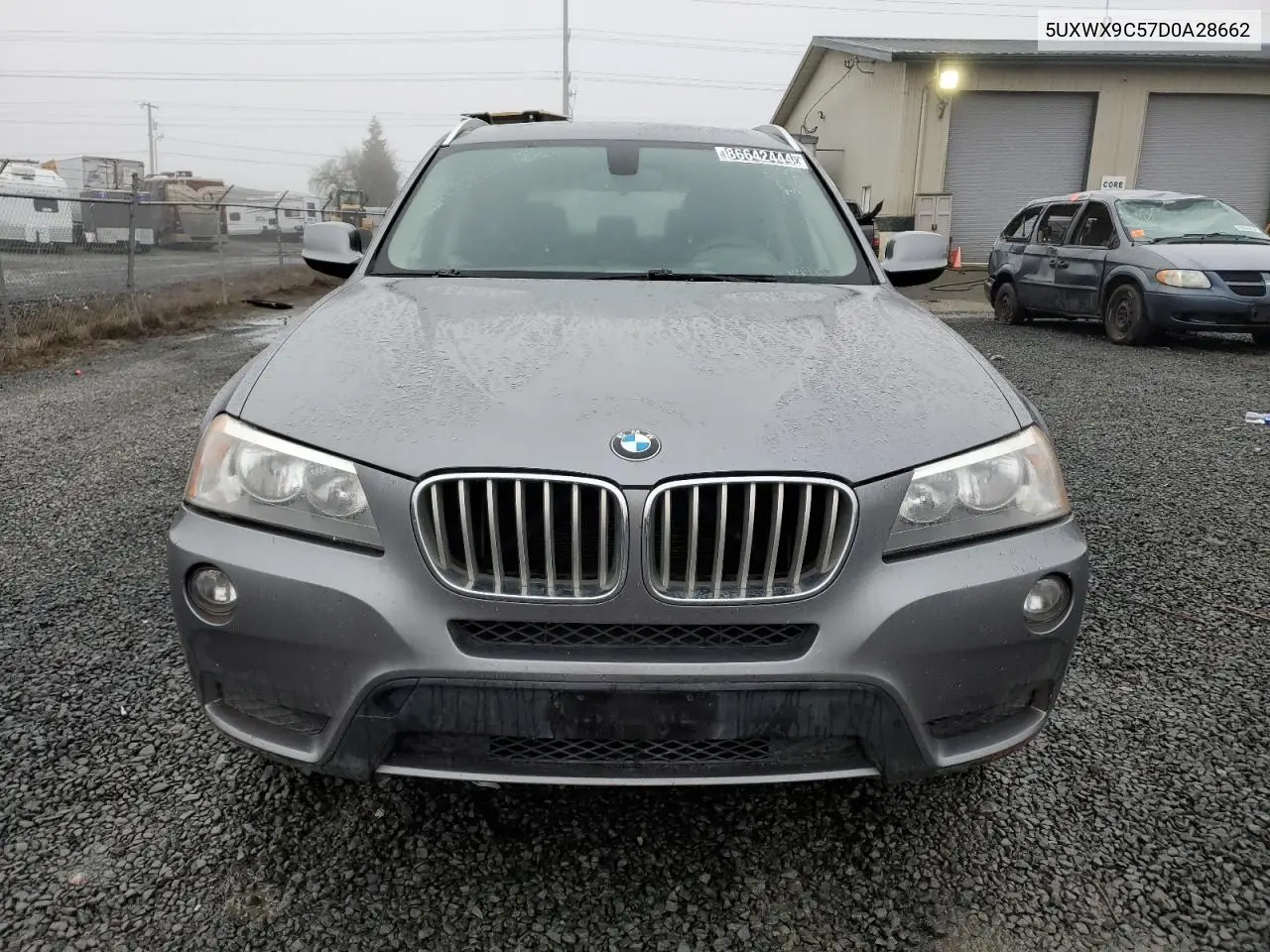 2013 BMW X3 xDrive28I VIN: 5UXWX9C57D0A28662 Lot: 86642444