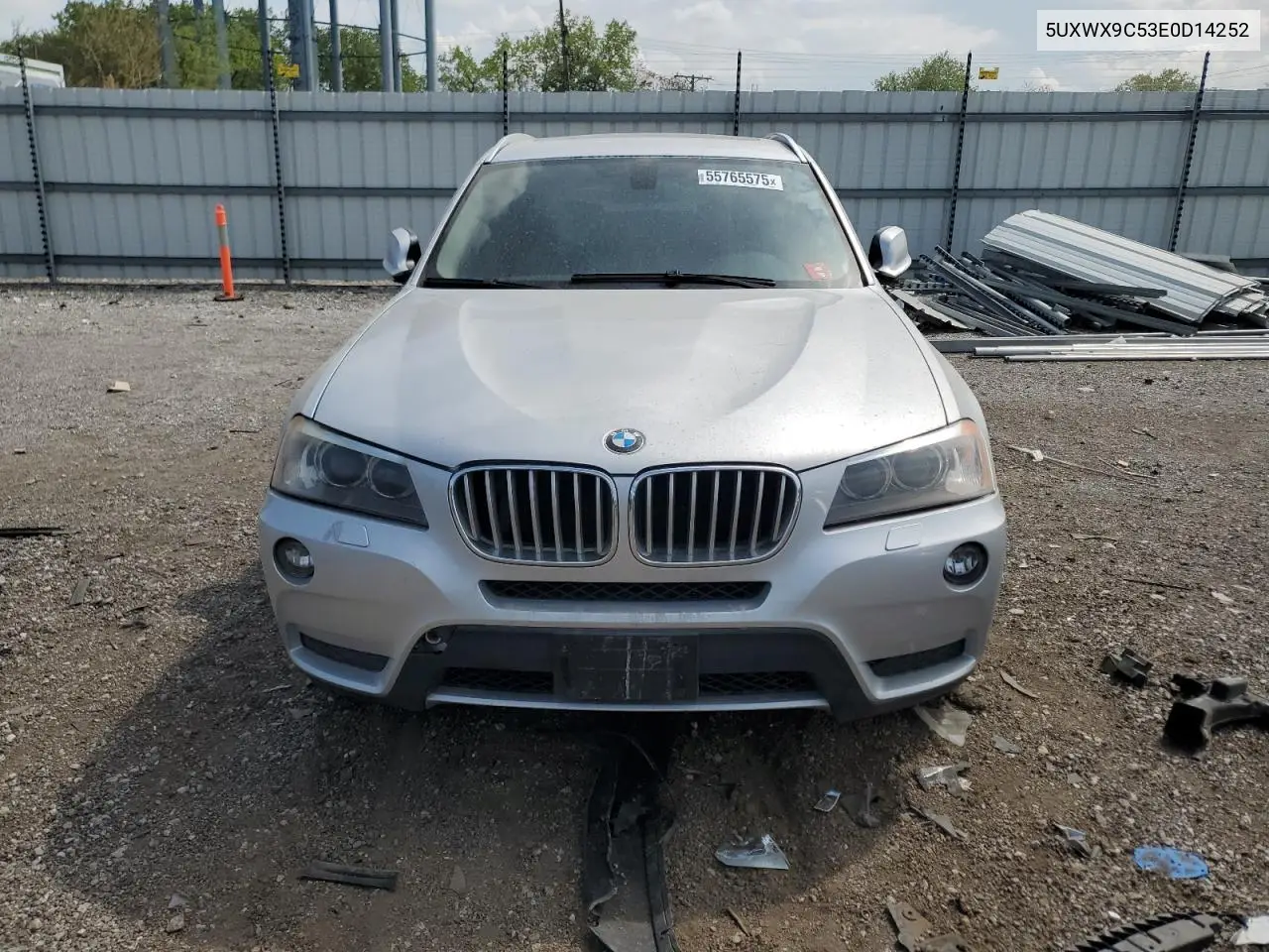 2014 BMW X3 xDrive28I VIN: 5UXWX9C53E0D14252 Lot: 55765575