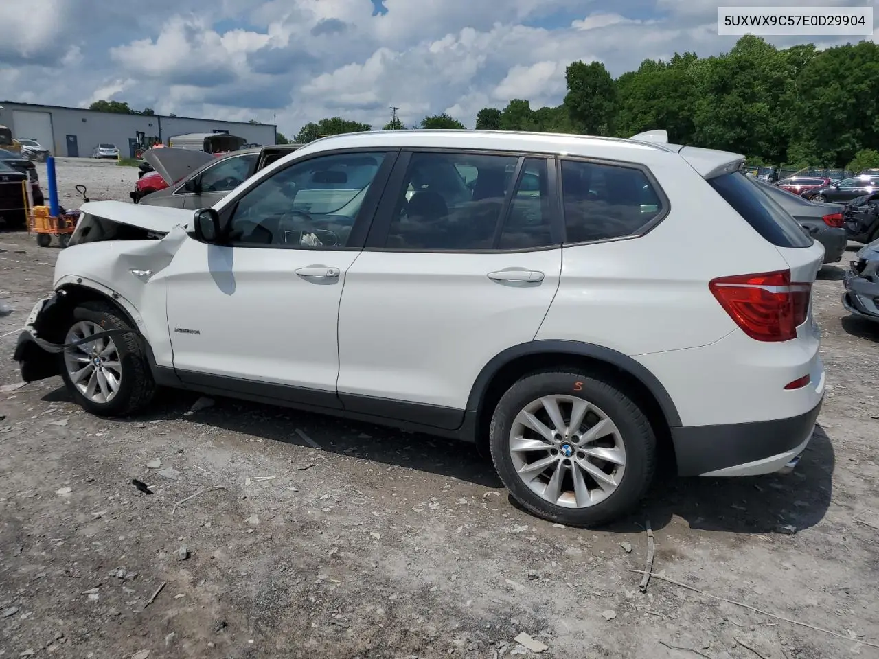 2014 BMW X3 xDrive28I VIN: 5UXWX9C57E0D29904 Lot: 56939965