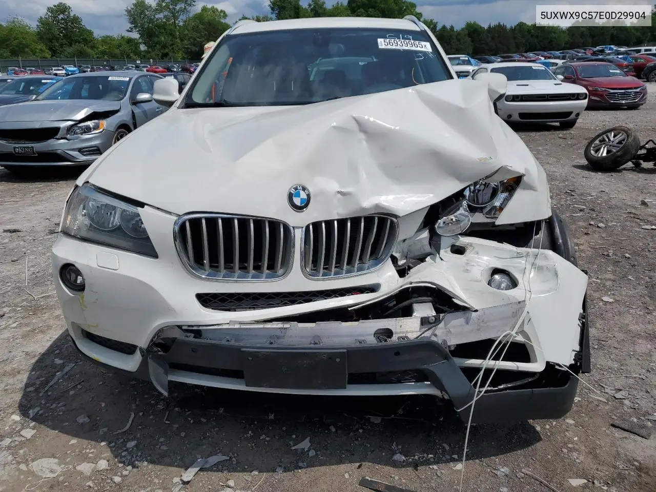 2014 BMW X3 xDrive28I VIN: 5UXWX9C57E0D29904 Lot: 56939965
