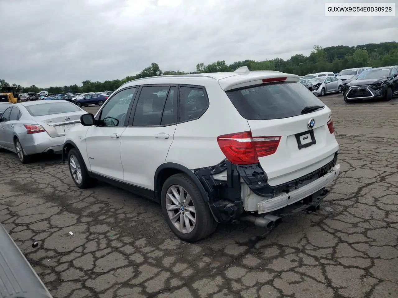 2014 BMW X3 xDrive28I VIN: 5UXWX9C54E0D30928 Lot: 61766965