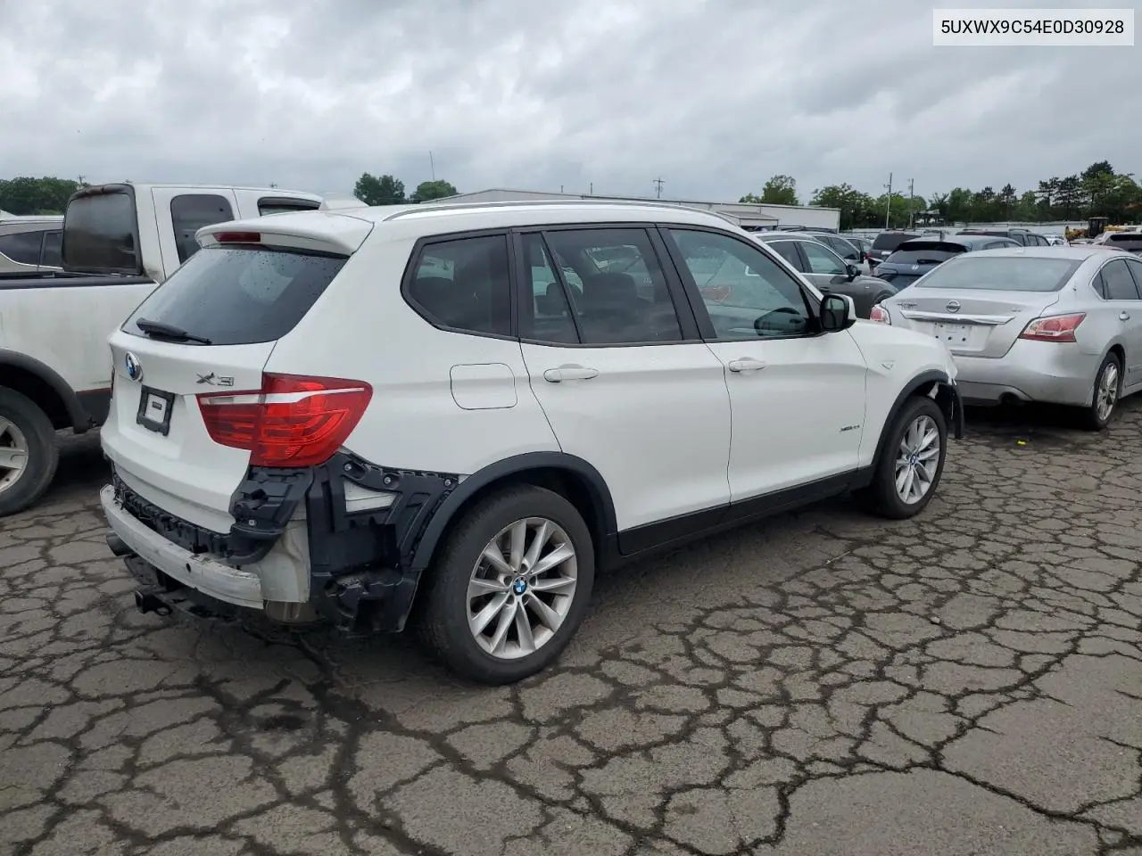 2014 BMW X3 xDrive28I VIN: 5UXWX9C54E0D30928 Lot: 61766965