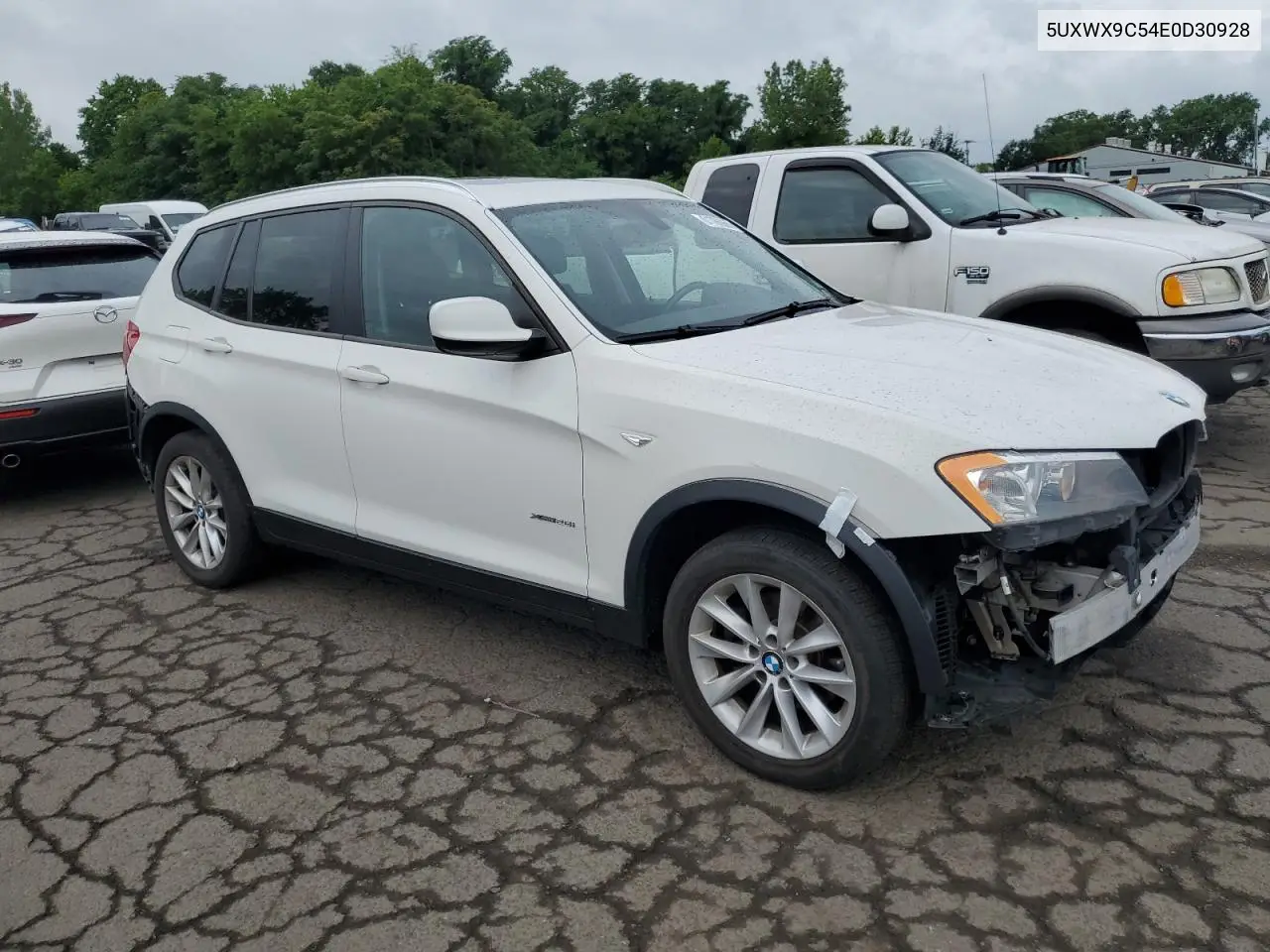 2014 BMW X3 xDrive28I VIN: 5UXWX9C54E0D30928 Lot: 61766965