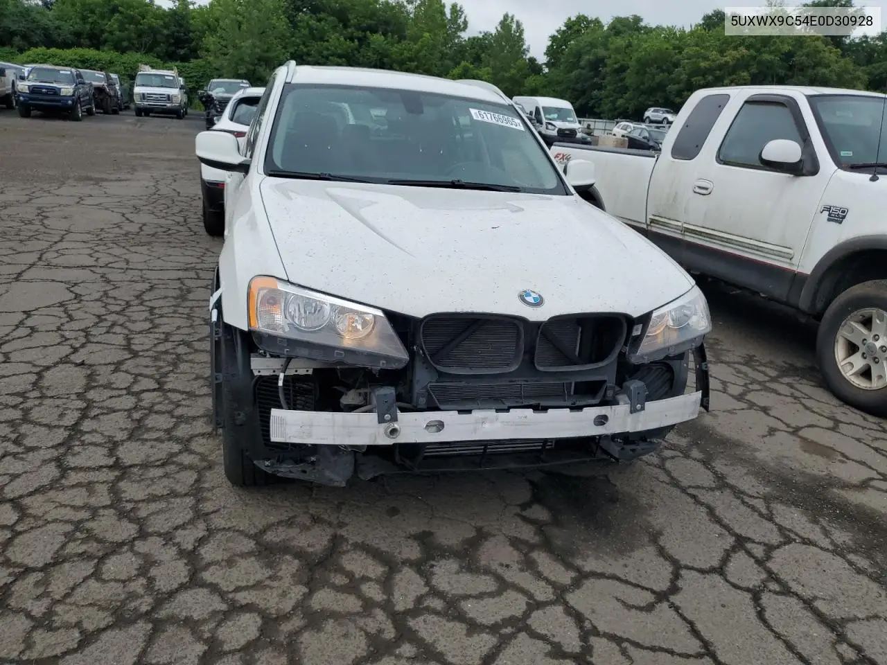 2014 BMW X3 xDrive28I VIN: 5UXWX9C54E0D30928 Lot: 61766965