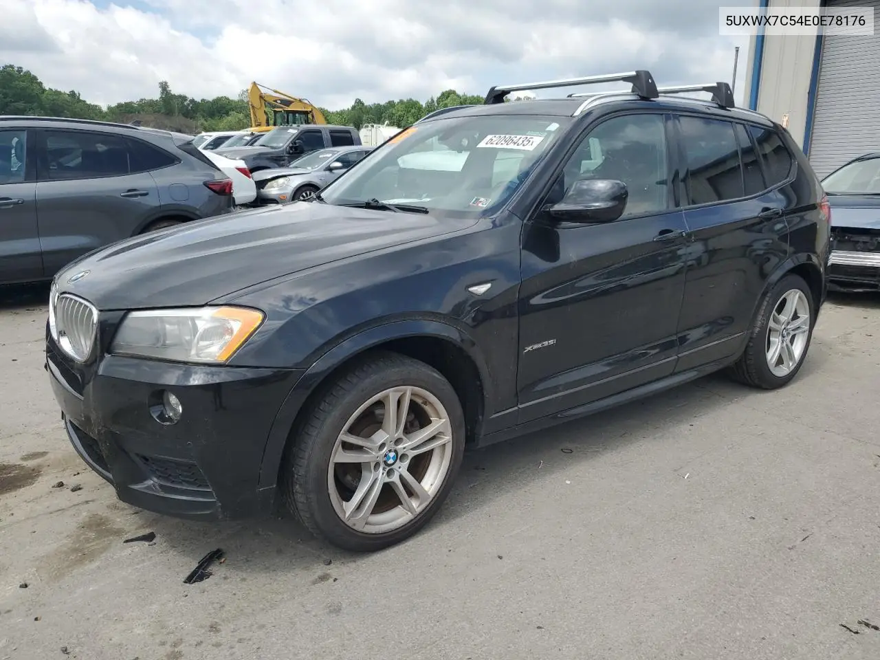 2014 BMW X3 xDrive35I VIN: 5UXWX7C54E0E78176 Lot: 62096435