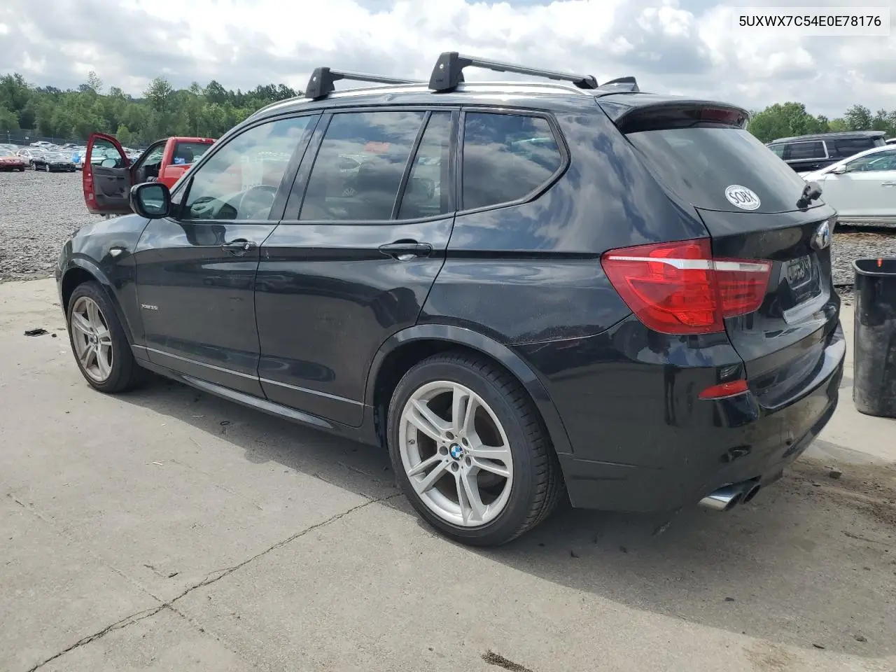 2014 BMW X3 xDrive35I VIN: 5UXWX7C54E0E78176 Lot: 62096435