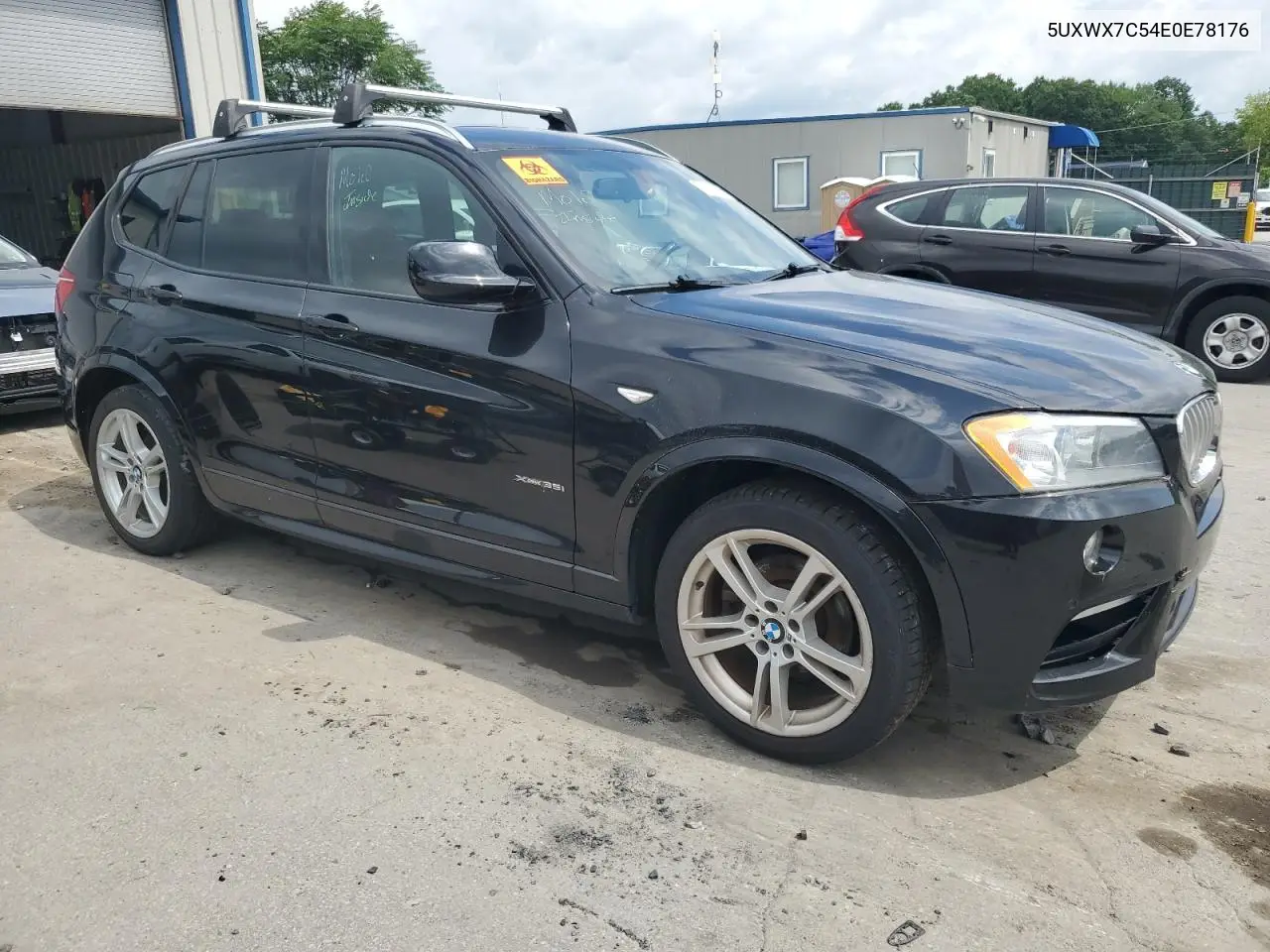 2014 BMW X3 xDrive35I VIN: 5UXWX7C54E0E78176 Lot: 62096435