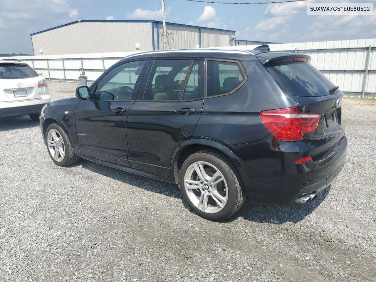 2014 BMW X3 xDrive35I VIN: 5UXWX7C51E0E80502 Lot: 62733175