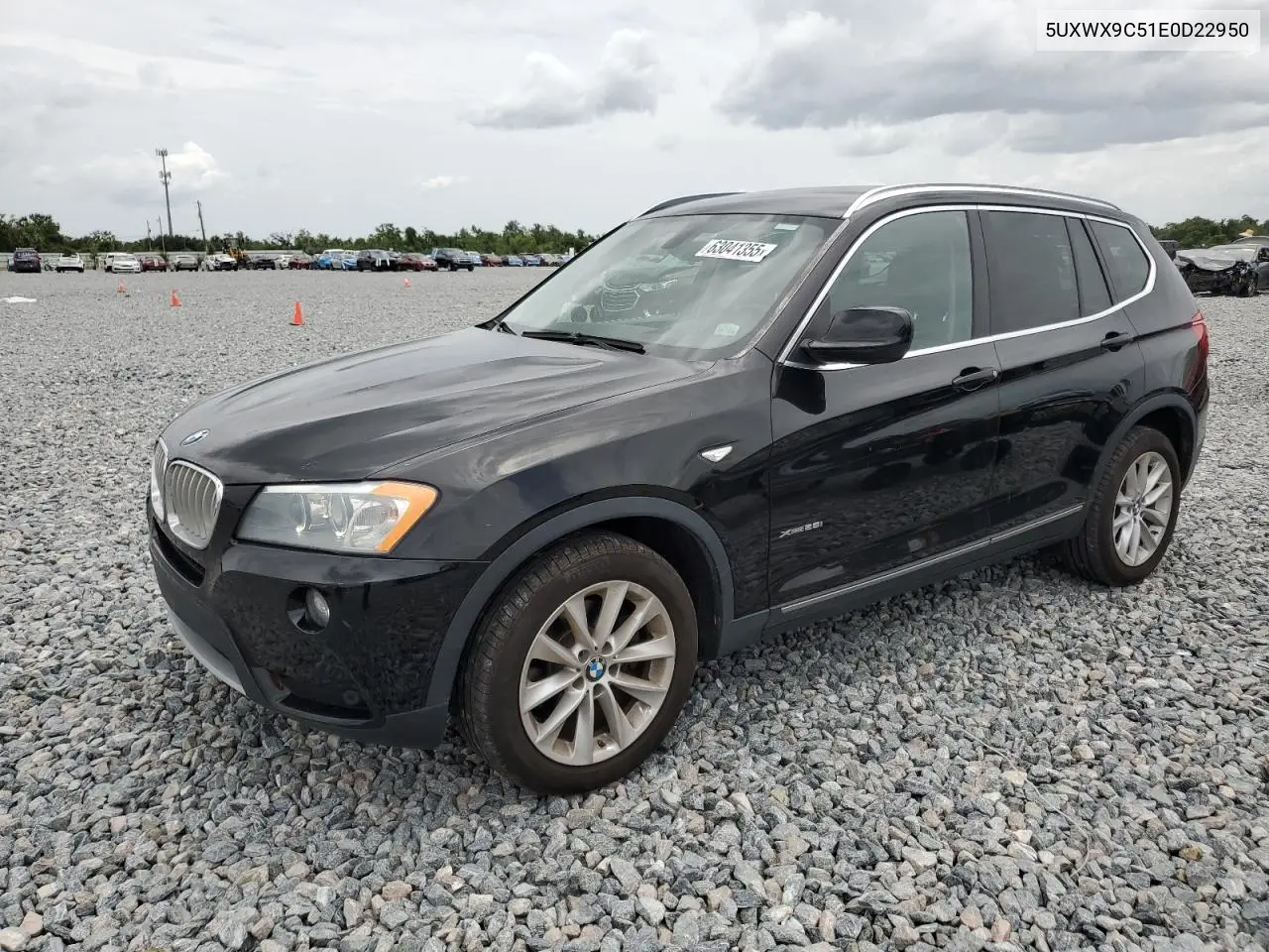 2014 BMW X3 xDrive28I VIN: 5UXWX9C51E0D22950 Lot: 63041355