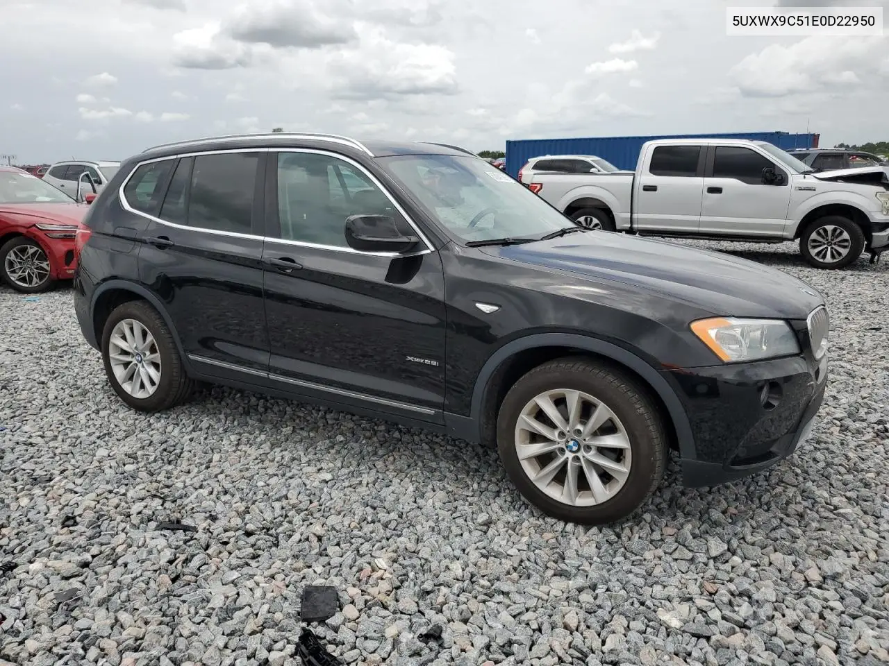 2014 BMW X3 xDrive28I VIN: 5UXWX9C51E0D22950 Lot: 63041355