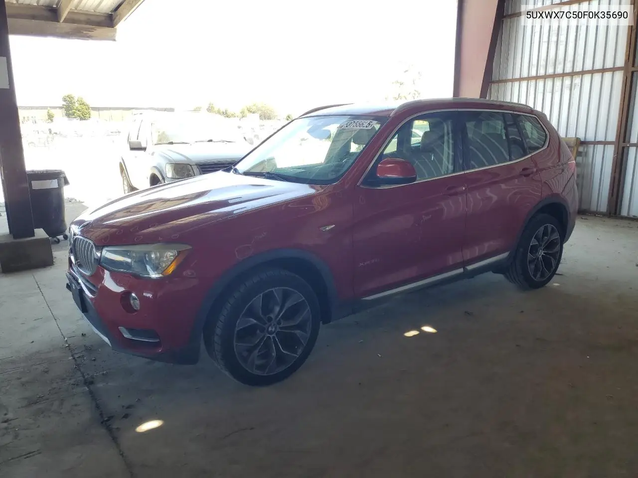 2015 BMW X3 xDrive35I VIN: 5UXWX7C50F0K35690 Lot: 59755625