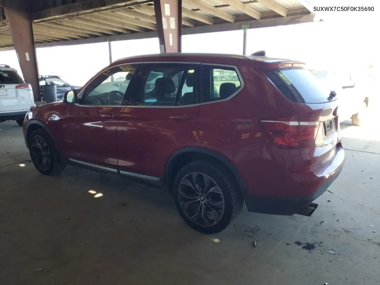 2015 BMW X3 xDrive35I VIN: 5UXWX7C50F0K35690 Lot: 59755625