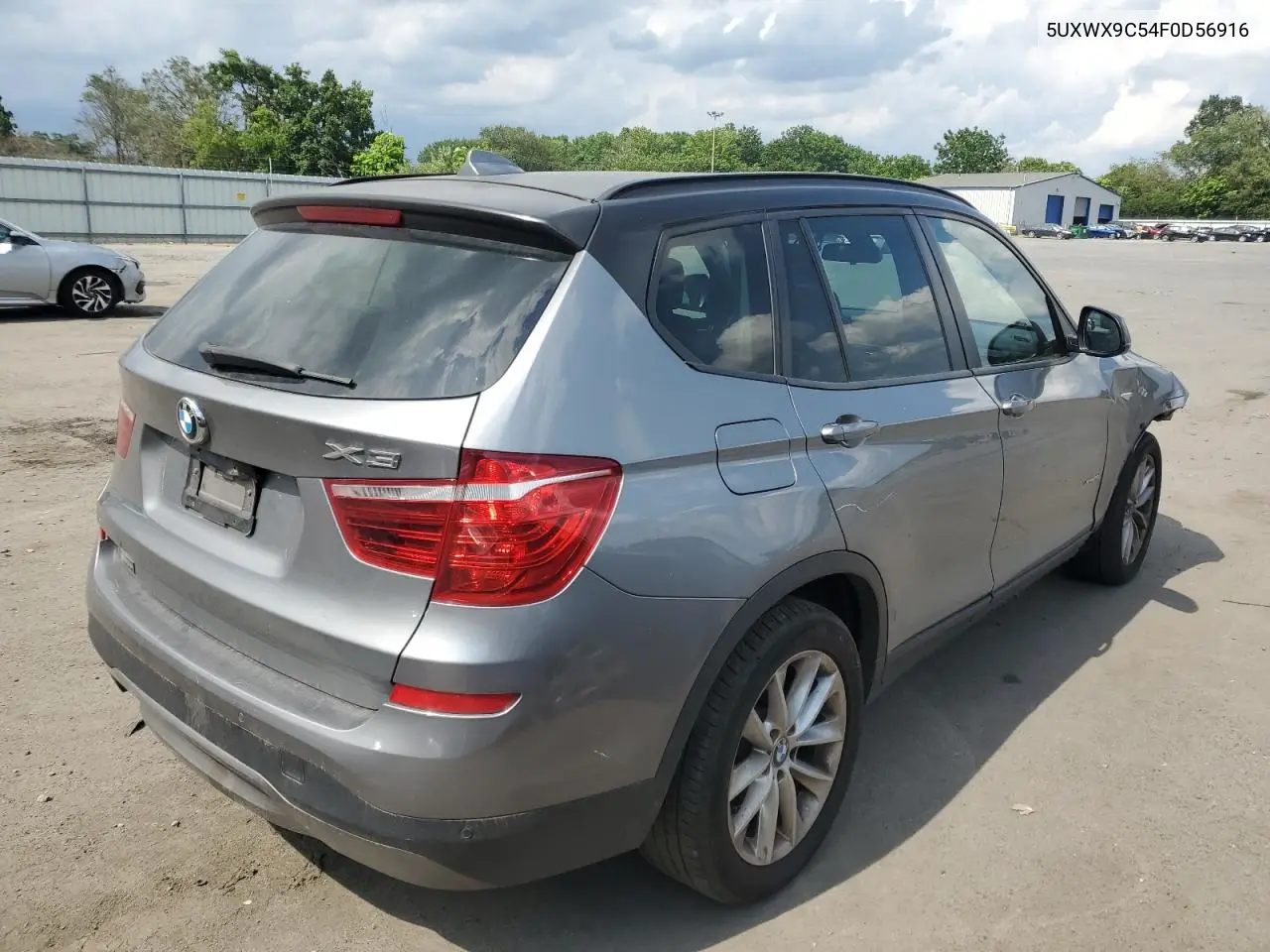 2015 BMW X3 xDrive28I VIN: 5UXWX9C54F0D56916 Lot: 60054925