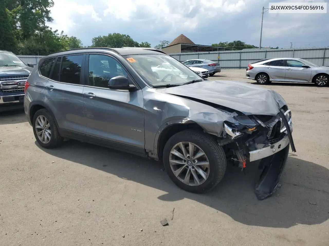 2015 BMW X3 xDrive28I VIN: 5UXWX9C54F0D56916 Lot: 60054925
