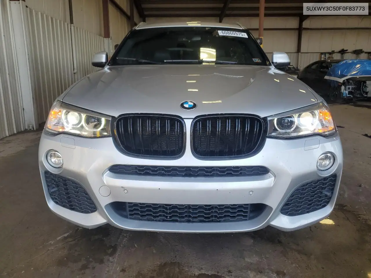 2015 BMW X3 xDrive28D VIN: 5UXWY3C50F0F83773 Lot: 60860975